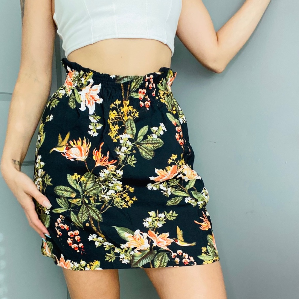 FLORAL SKIRT